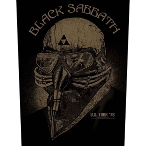 Black Sabbath - Us Tour 78 Back Patch i gruppen MERCHANDISE hos Bengans Skivbutik AB (5537755)