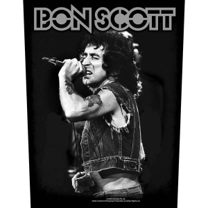 Bon Scott - Bon Scott Back Patch i gruppen MERCHANDISE hos Bengans Skivbutik AB (5537775)