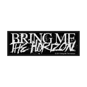 Bring Me The Horizon - Horror Logo Standard Patch i gruppen MERCHANDISE / Merch / Metal hos Bengans Skivbutik AB (5537780)