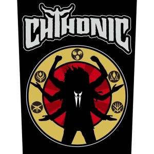 Chthonic - Deity Back Patch i gruppen MERCHANDISE hos Bengans Skivbutik AB (5537793)