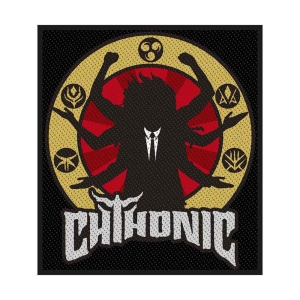 Chthonic - Deity Standard Patch i gruppen MERCHANDISE hos Bengans Skivbutik AB (5537794)