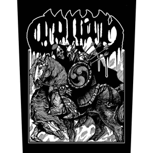 Conan - Horseback Battle Hammer Back Patch i gruppen MERCHANDISE hos Bengans Skivbutik AB (5537795)