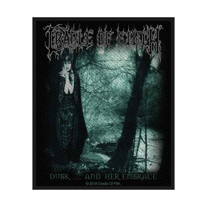 Cradle Of Filth - Dusk And Her Embrace Standard Patch i gruppen MERCHANDISE hos Bengans Skivbutik AB (5537799)