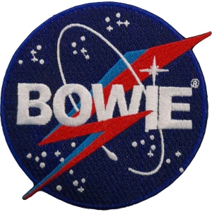 David Bowie - Nasa Woven Patch i gruppen MERCHANDISE hos Bengans Skivbutik AB (5537815)