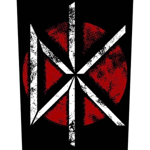 Dead Kennedys - Vtge Dk Logo Back Patch i gruppen MERCHANDISE hos Bengans Skivbutik AB (5537820)