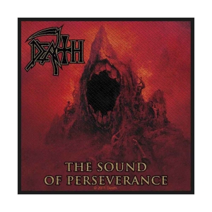 Death - Sound Of Perseverance Standard Patch i gruppen MERCHANDISE / Merch / Metal hos Bengans Skivbutik AB (5537826)