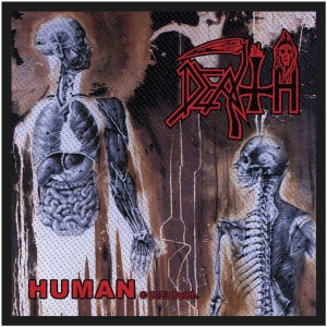 Death - Human Standard Patch i gruppen MERCHANDISE hos Bengans Skivbutik AB (5537827)