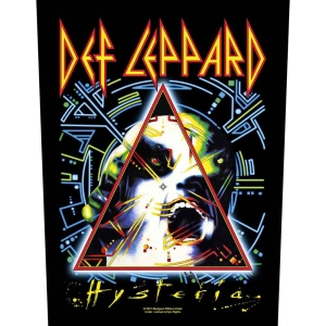 Def Leppard - Hysteria Back Patch i gruppen MERCHANDISE hos Bengans Skivbutik AB (5537829)