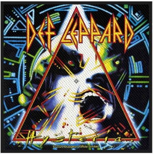 Def Leppard - Hysteria Standard Patch i gruppen MERCHANDISE / Merch / Metal hos Bengans Skivbutik AB (5537831)