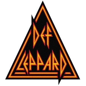 Def Leppard - Logo Cut Out Standard Patch i gruppen MERCHANDISE hos Bengans Skivbutik AB (5537832)