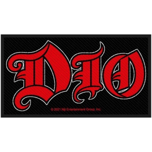 Dio - Logo Standard Patch i gruppen MERCHANDISE / Merch / Metal hos Bengans Skivbutik AB (5537839)