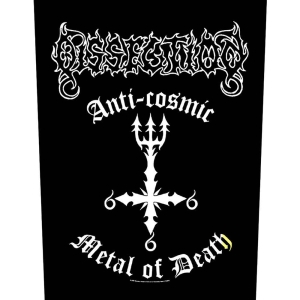 Dissection - Anti-Cosmic Metal Of Death Back Patch i gruppen MERCHANDISE hos Bengans Skivbutik AB (5537842)