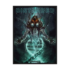 Disturbed - Evolution Hooded Standard Patch i gruppen MERCHANDISE hos Bengans Skivbutik AB (5537849)