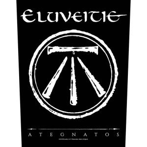 Eluveitie - Ategnatos Back Patch i gruppen MERCHANDISE / Merch / Metal hos Bengans Skivbutik AB (5537850)