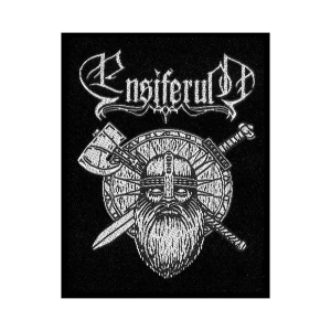 Ensiferum - Sword & Axe Standard Patch i gruppen MERCHANDISE / Merch / Metal hos Bengans Skivbutik AB (5537857)