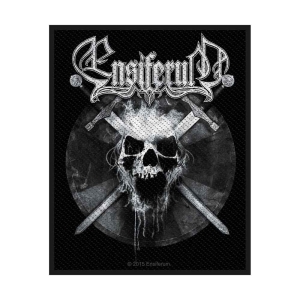 Ensiferum - Skull Standard Patch i gruppen MERCHANDISE / Merch / Metal hos Bengans Skivbutik AB (5537858)