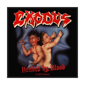 Exodus - Bonded By Blood Standard Patch i gruppen MERCHANDISE / Merch / Metal hos Bengans Skivbutik AB (5537860)