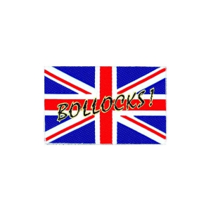 Generic - Union Jack/Bollocks! Standard Patch i gruppen MERCHANDISE hos Bengans Skivbutik AB (5537889)