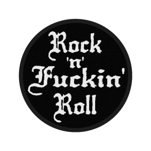 Generic - Rock N Fuckin' Roll Standard Patch i gruppen MERCHANDISE hos Bengans Skivbutik AB (5537893)