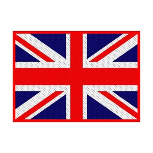 Generic - Union Flag Standard Patch i gruppen Merchandise hos Bengans Skivbutik AB (5537895)