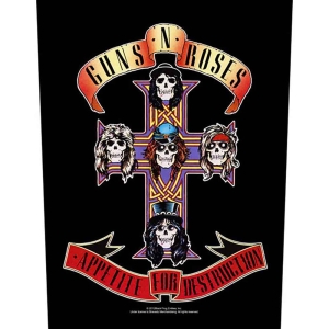 Guns N Roses - Appetite For Destruction Back Patch i gruppen MERCHANDISE / Merch / Metal hos Bengans Skivbutik AB (5537948)