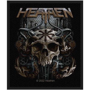 Heathen - Chaos Of Evolution Standard Patch i gruppen MERCHANDISE / Merch / Metal hos Bengans Skivbutik AB (5537956)