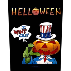 Helloween - I Want Out Back Patch i gruppen MERCHANDISE / Merch / Metal hos Bengans Skivbutik AB (5537960)