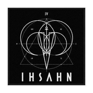 Ihsahn - Logo/Symbol Standard Patch i gruppen MERCHANDISE / Merch / Metal hos Bengans Skivbutik AB (5537963)