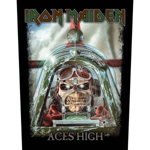 Iron Maiden - Aces High Back Patch i gruppen MERCHANDISE / Merch / Metal hos Bengans Skivbutik AB (5537976)