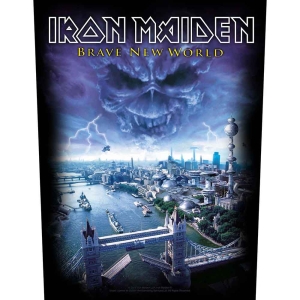 Iron Maiden - Brave New World Back Patch i gruppen MERCHANDISE / Merch / Metal hos Bengans Skivbutik AB (5537977)