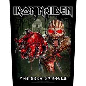 Iron Maiden - Eddie's Heart Back Patch i gruppen MERCHANDISE / Merch / Metal hos Bengans Skivbutik AB (5537978)