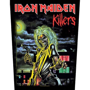 Iron Maiden - Killers Back Patch i gruppen MERCHANDISE / Merch / Metal hos Bengans Skivbutik AB (5537985)