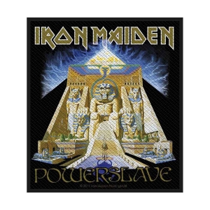 Iron Maiden - Powerslave Retail Packaged Patch i gruppen MERCHANDISE / Merch / Metal hos Bengans Skivbutik AB (5537997)