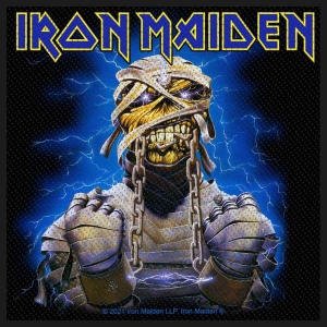 Iron Maiden - Powerslave Eddie Retail Packaged Patch i gruppen MERCHANDISE / Merch / Metal hos Bengans Skivbutik AB (5538004)