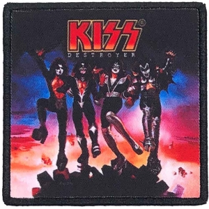 Kiss - Destroyer Printed Patch i gruppen MERCHANDISE / Merch / Metal hos Bengans Skivbutik AB (5538038)