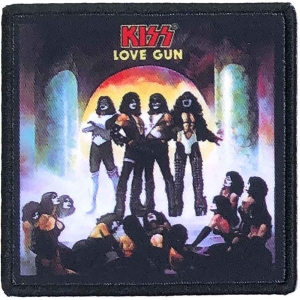 Kiss - Love Gun Printed Patch i gruppen MERCHANDISE / Merch / Metal hos Bengans Skivbutik AB (5538039)