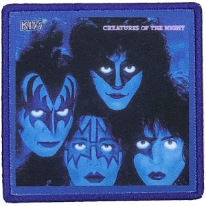 Kiss - Creatures Of The Night Printed Patch i gruppen MERCHANDISE / Merch / Metal hos Bengans Skivbutik AB (5538041)