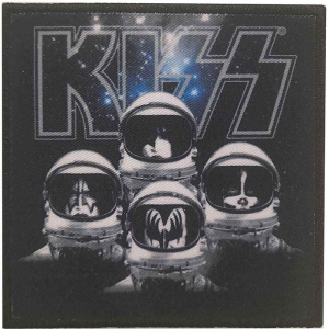 Kiss - Astronauts Printed Patch i gruppen MERCHANDISE / Merch / Metal hos Bengans Skivbutik AB (5538044)