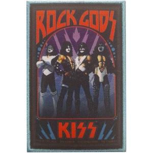 Kiss - Rock Gods Printed Patch i gruppen MERCHANDISE / Merch / Metal hos Bengans Skivbutik AB (5538051)