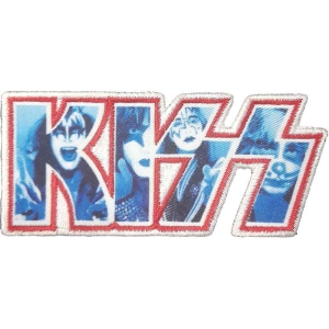 Kiss - Infill Logo Printed Patch i gruppen MERCHANDISE / Merch / Metal hos Bengans Skivbutik AB (5538052)