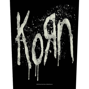 Korn - Splatter Logo Back Patch i gruppen MERCHANDISE / Merch / Metal hos Bengans Skivbutik AB (5538057)