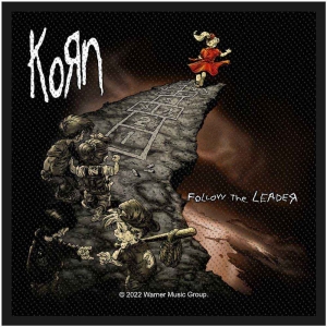 Korn - Follow The Leader Standard Patch i gruppen MERCHANDISE / Merch / Metal hos Bengans Skivbutik AB (5538061)