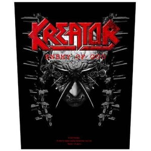 Kreator - Enemy Of God Back Patch i gruppen MERCHANDISE / Merch / Metal hos Bengans Skivbutik AB (5538067)