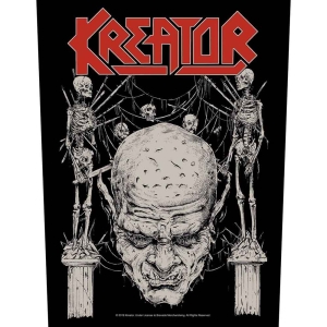 Kreator - Skull & Skeletons Back Patch i gruppen MERCHANDISE / Merch / Metal hos Bengans Skivbutik AB (5538068)