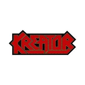 Kreator - Logo Cut Out Standard Patch i gruppen MERCHANDISE / Merch / Metal hos Bengans Skivbutik AB (5538071)