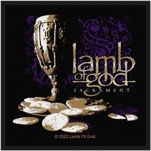 Lamb Of God - Sacrament Standard Patch i gruppen MERCHANDISE / Merch / Metal hos Bengans Skivbutik AB (5538076)