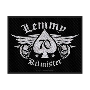 Lemmy - 70 Standard Patch i gruppen MERCHANDISE / Merch / Metal hos Bengans Skivbutik AB (5538086)