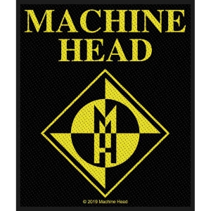 Machine Head - Diamond Logo Standard Patch i gruppen MERCHANDISE / Merch / Metal hos Bengans Skivbutik AB (5538088)