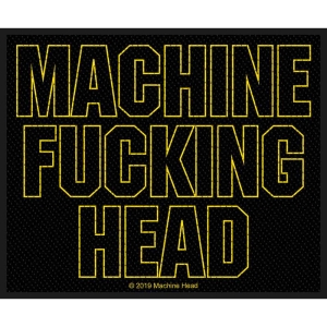 Machine Head - Machine Fucking Head Standard Patch i gruppen MERCHANDISE / Merch / Metal hos Bengans Skivbutik AB (5538089)