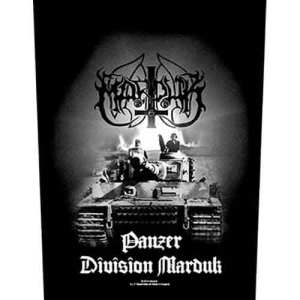 Marduk - Panzer Division Back Patch i gruppen MERCHANDISE / Merch / Metal hos Bengans Skivbutik AB (5538090)